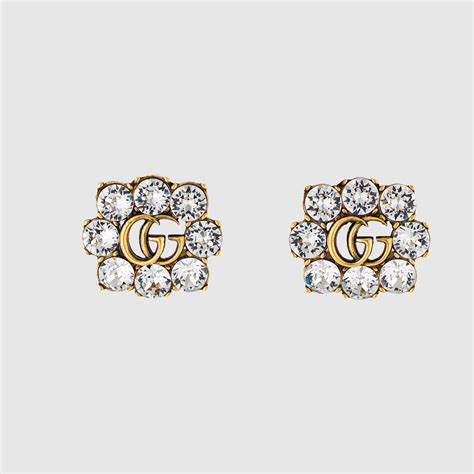 gucci single earring dupe|gucci multi stone earrings.